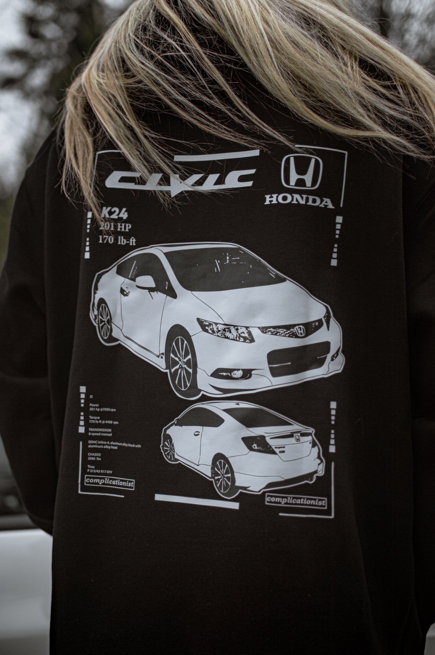 Premium 12-13 Honda Civic Coupe Hoodie