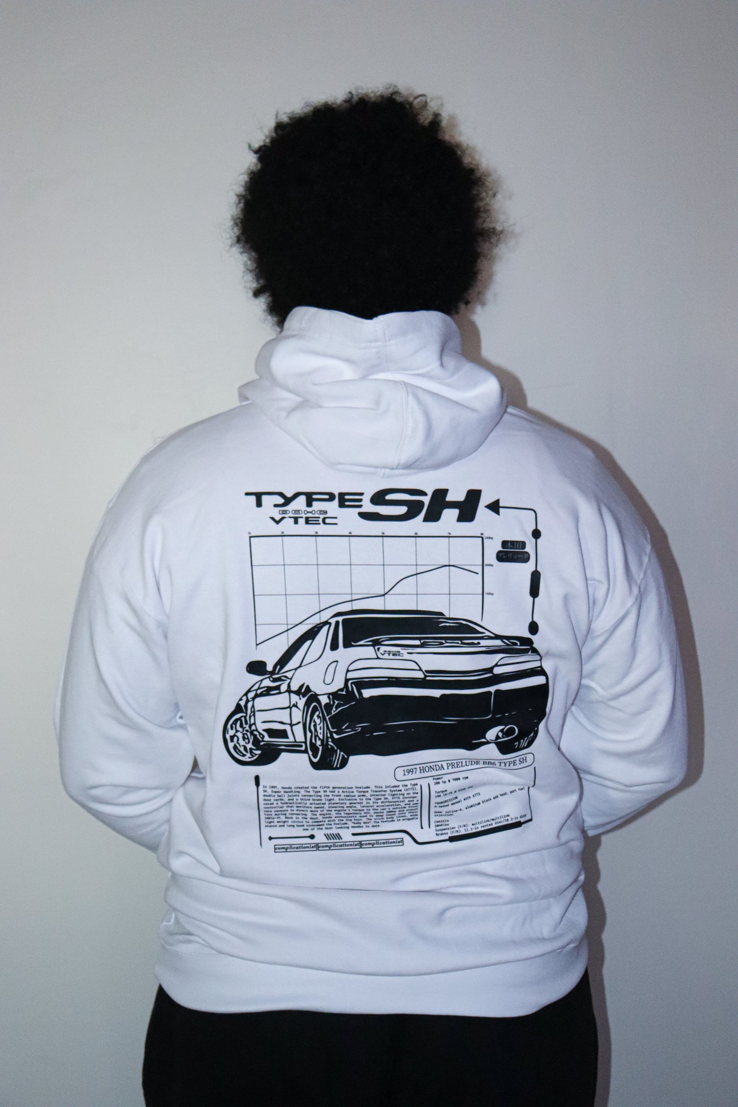 Premium 5th Gen Prelude Type SH Stats Hoodie