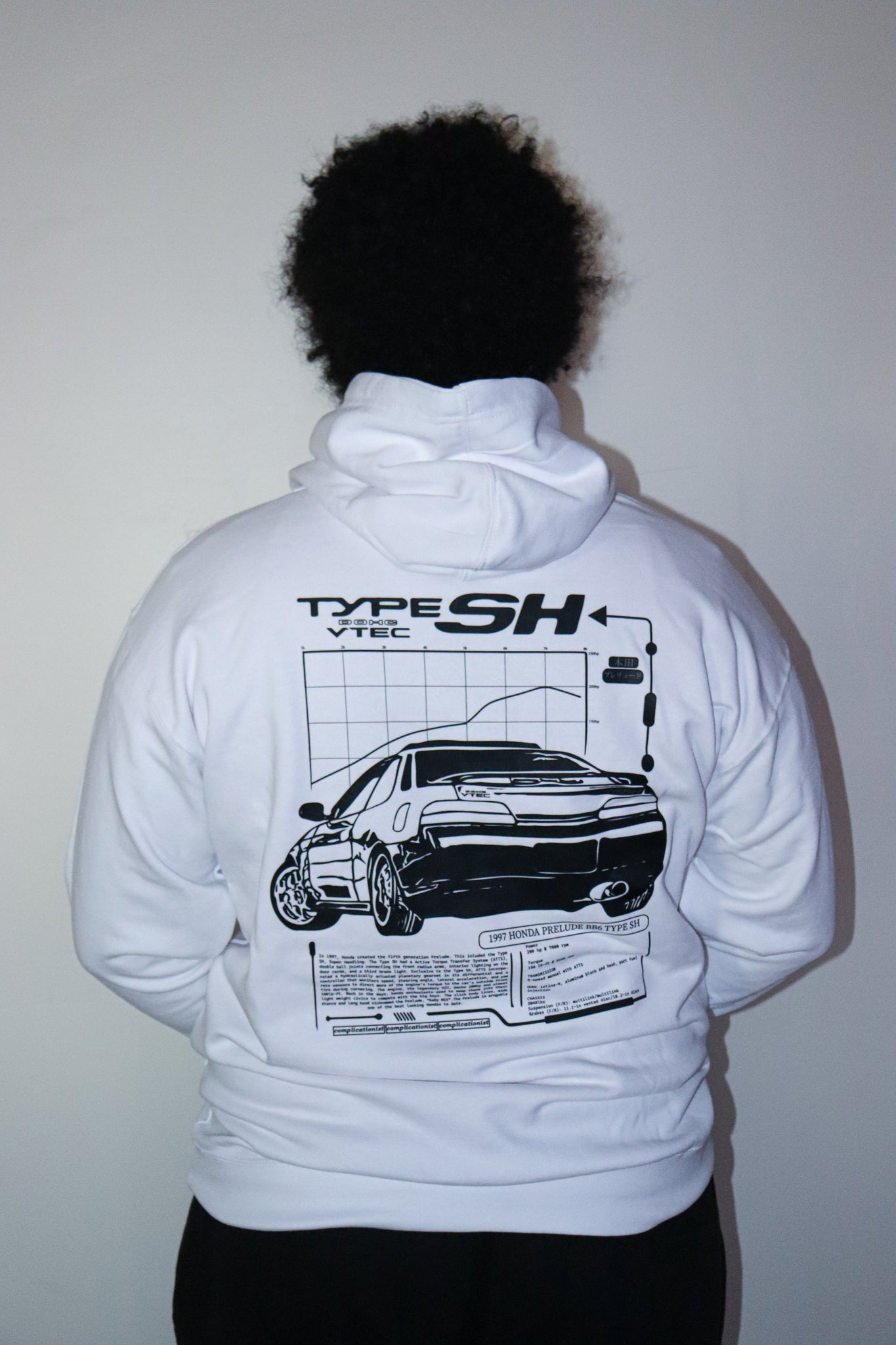 Premium 5th Gen Prelude Type SH Stats Hoodie Complicationist