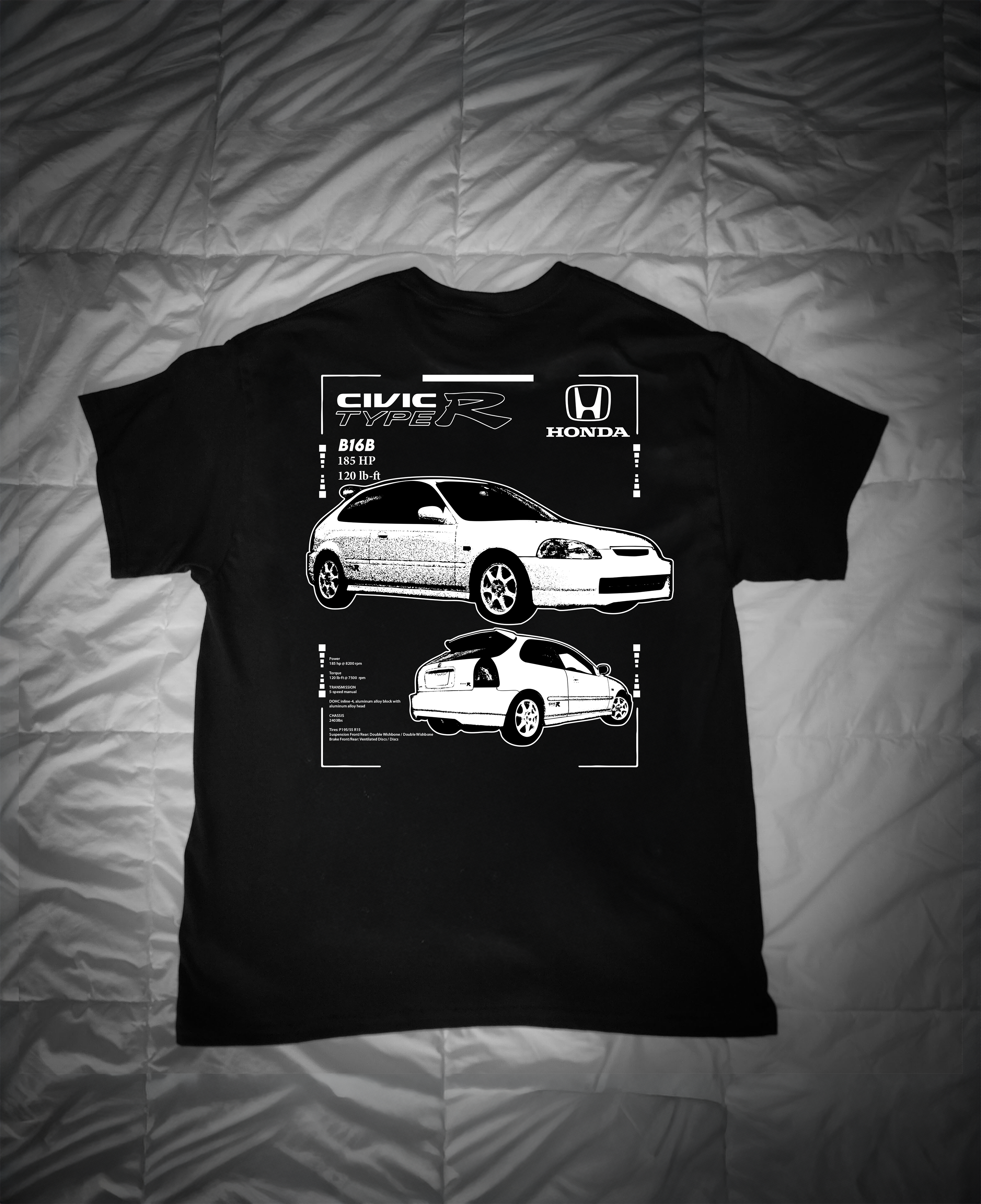 Premium 97-99 Honda Civic Type R Shirt – Complicationist