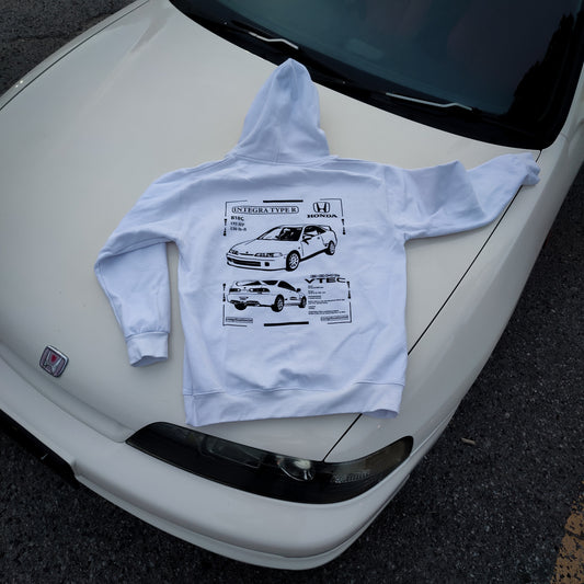 Premium 94-01 Honda Integra Type R (JDM) Hoodie
