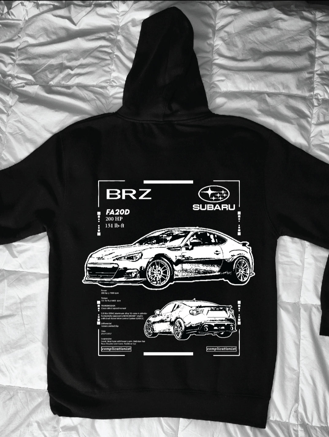 Premium 1st Gen Subaru BRZ Hoodie