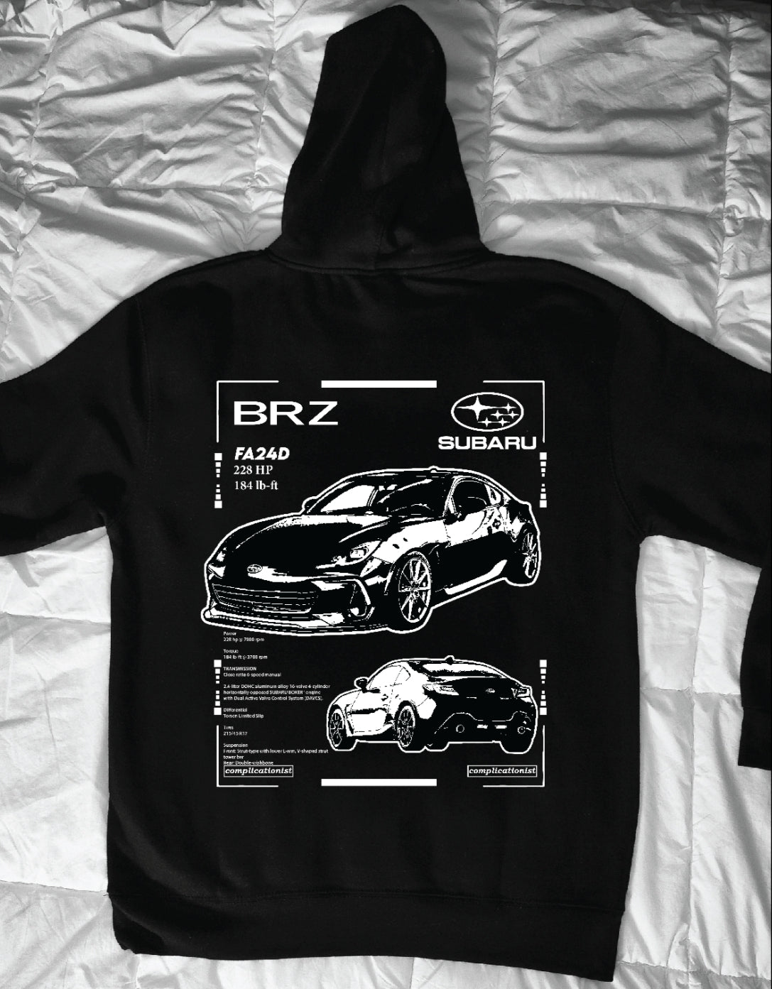 Premium 21-25 Gen Subaru BRZ Hoodie