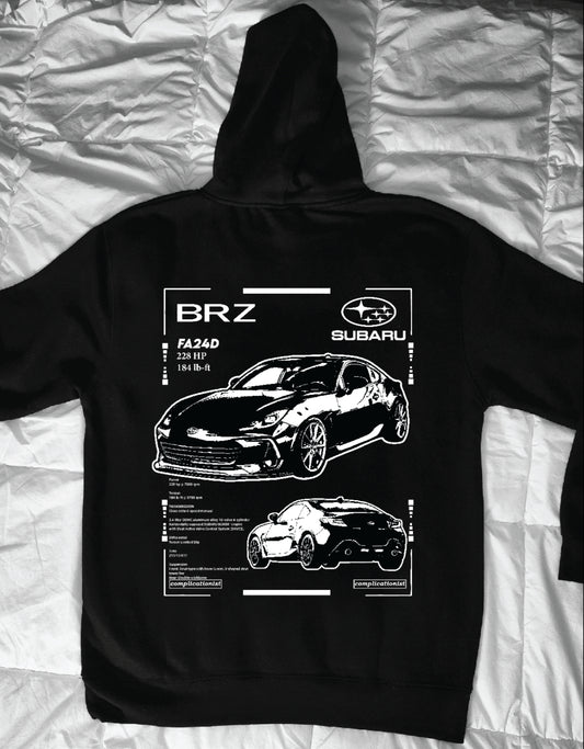Premium 21-25 Gen Subaru BRZ Hoodie