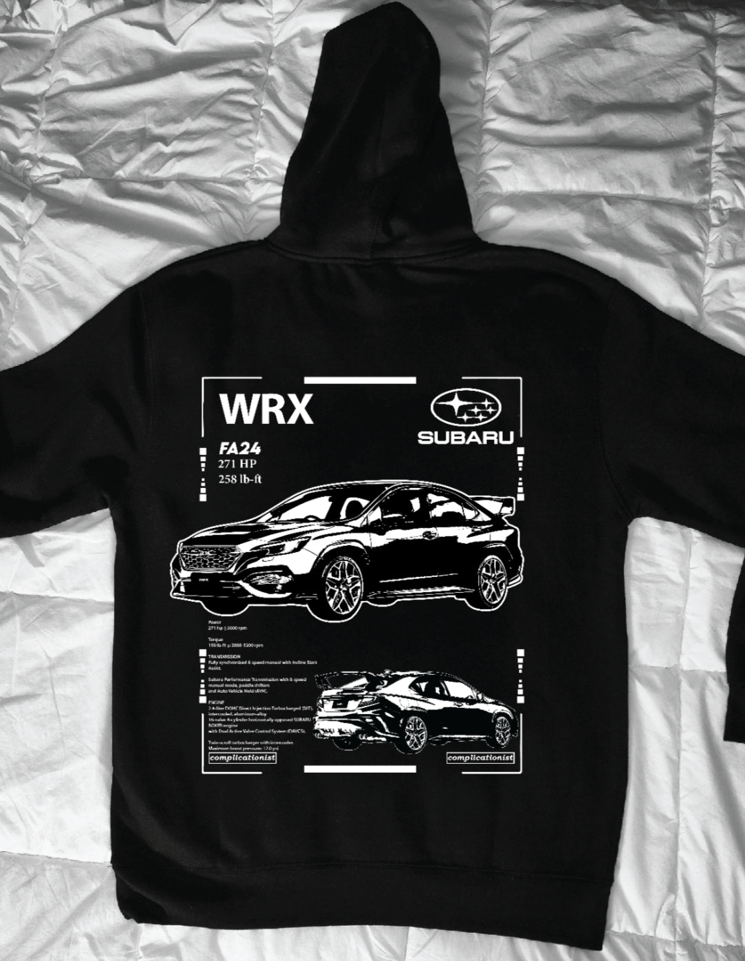 Premium 22-26 Subaru WRX Hoodie